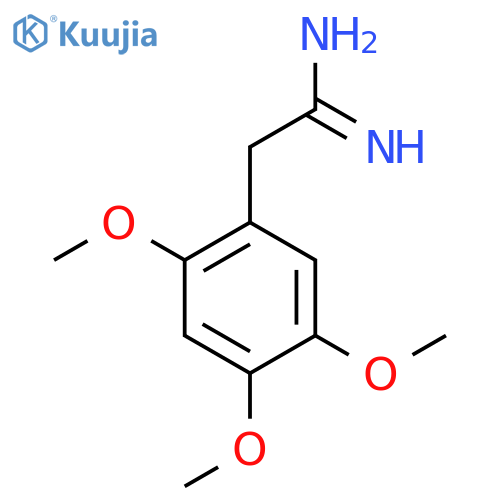 2-(2,4,5-trimethoxyphenyl)ethanimidamide structure