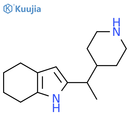 2-1-(piperidin-4-yl)ethyl-4,5,6,7-tetrahydro-1H-indole structure