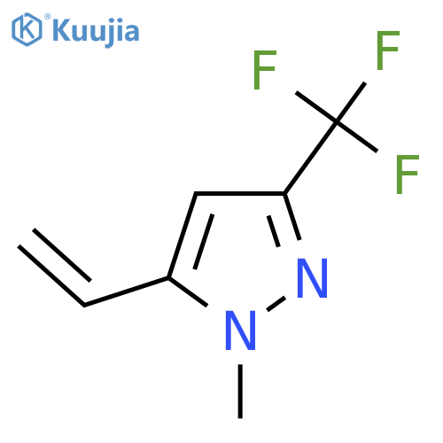 5-ethenyl-1-methyl-3-(trifluoromethyl)-1H-pyrazole structure