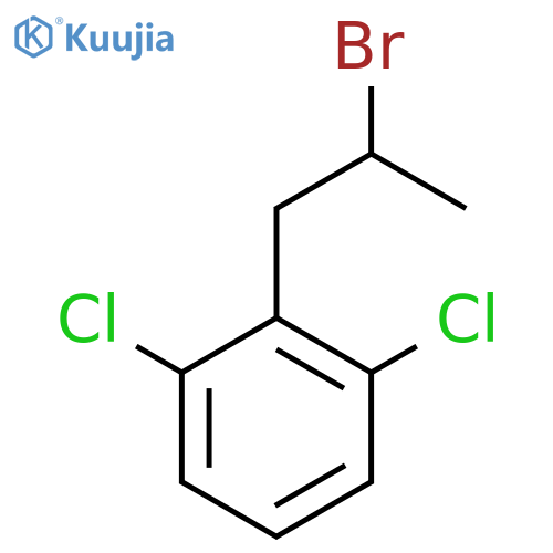 2-(2-bromopropyl)-1,3-dichlorobenzene structure