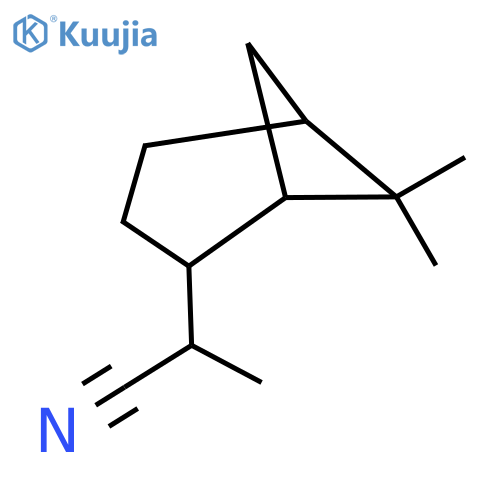 2-{6,6-dimethylbicyclo3.1.1heptan-2-yl}propanenitrile structure
