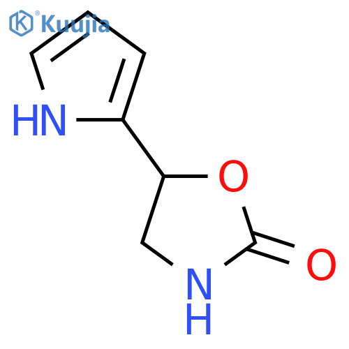 5-(1H-pyrrol-2-yl)-1,3-oxazolidin-2-one structure