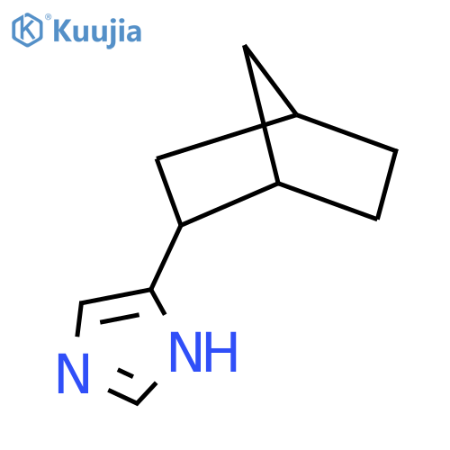 4-{bicyclo2.2.1heptan-2-yl}-1H-imidazole structure