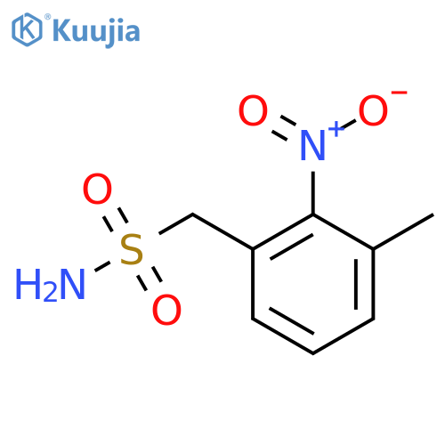 (3-methyl-2-nitrophenyl)methanesulfonamide structure