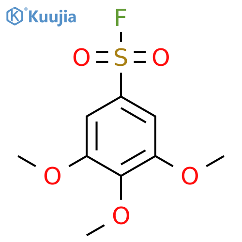 3,4,5-trimethoxybenzene-1-sulfonyl fluoride structure