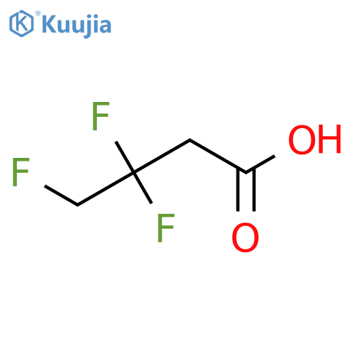 3,3,4-trifluorobutanoic acid structure