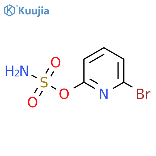 6-bromopyridin-2-yl sulfamate structure
