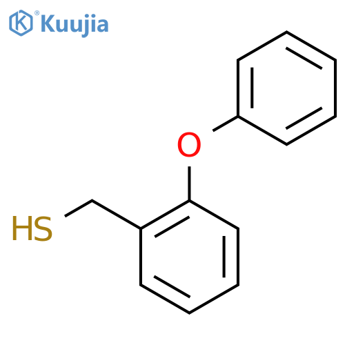 (2-phenoxyphenyl)methanethiol structure