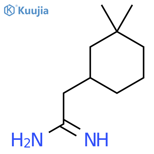 2-(3,3-dimethylcyclohexyl)ethanimidamide structure