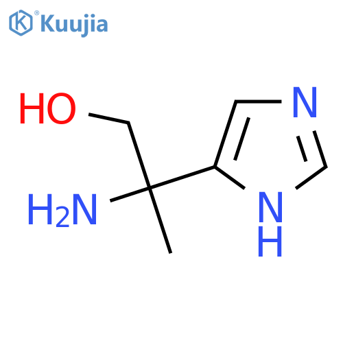 2-amino-2-(1H-imidazol-5-yl)propan-1-ol structure