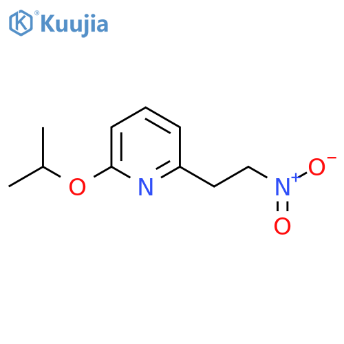 2-(2-nitroethyl)-6-(propan-2-yloxy)pyridine structure