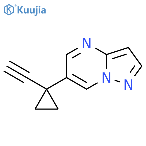 6-(1-ethynylcyclopropyl)pyrazolo1,5-apyrimidine structure
