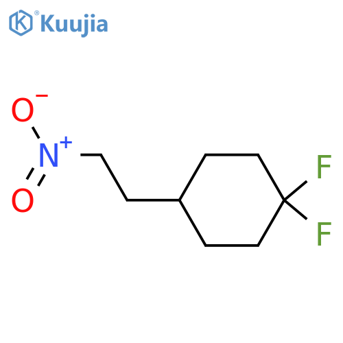 1,1-difluoro-4-(2-nitroethyl)cyclohexane structure