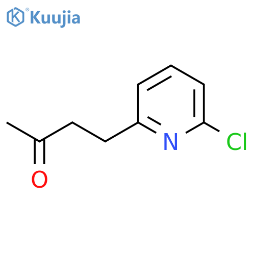 4-(6-chloropyridin-2-yl)butan-2-one structure
