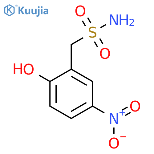 (2-hydroxy-5-nitrophenyl)methanesulfonamide structure