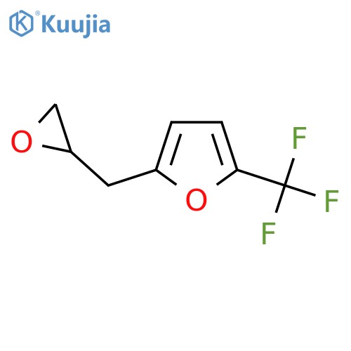 2-(oxiran-2-yl)methyl-5-(trifluoromethyl)furan structure