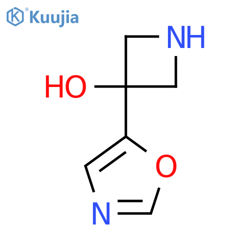 3-(1,3-oxazol-5-yl)azetidin-3-ol structure