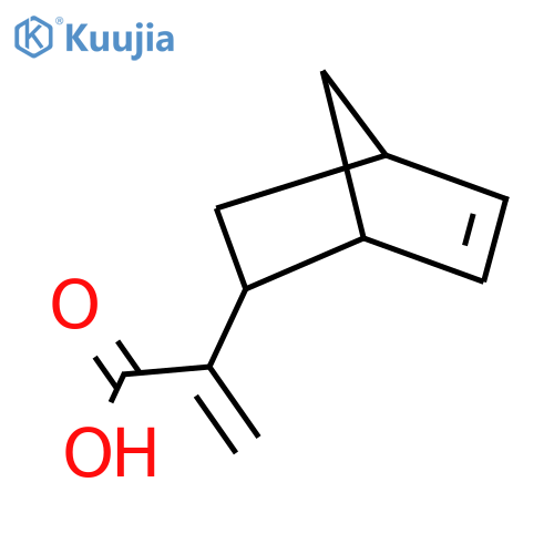 2-{bicyclo2.2.1hept-5-en-2-yl}prop-2-enoic acid structure