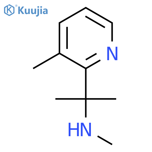 methyl2-(3-methylpyridin-2-yl)propan-2-ylamine structure