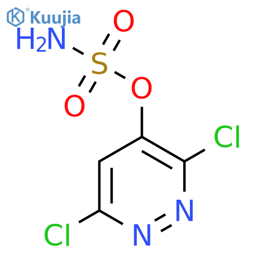 3,6-dichloropyridazin-4-yl sulfamate structure
