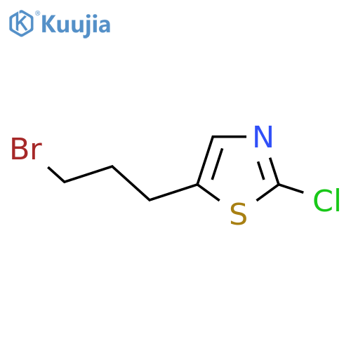 5-(3-bromopropyl)-2-chloro-1,3-thiazole structure