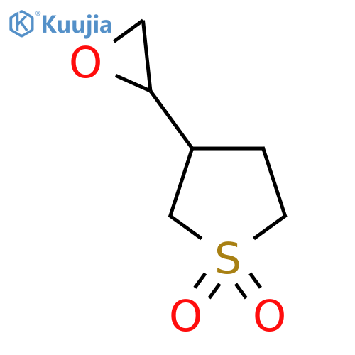 3-(oxiran-2-yl)-1lambda6-thiolane-1,1-dione structure