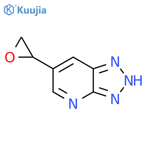 6-(oxiran-2-yl)-3H-1,2,3triazolo4,5-bpyridine structure