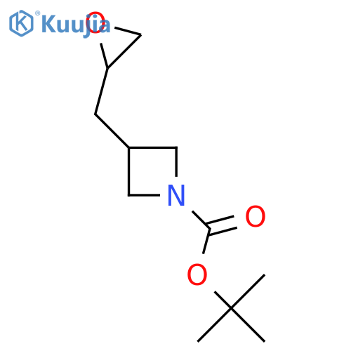 tert-butyl 3-(oxiran-2-yl)methylazetidine-1-carboxylate structure