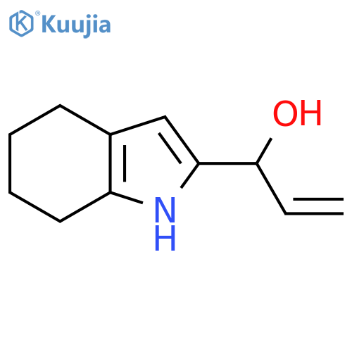 1-(4,5,6,7-tetrahydro-1H-indol-2-yl)prop-2-en-1-ol structure