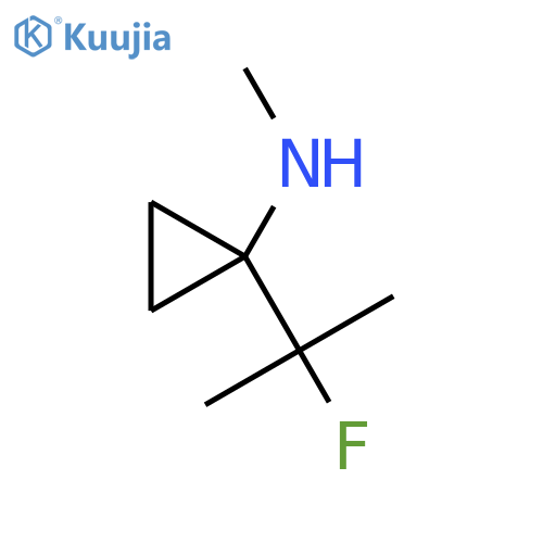 1-(2-fluoropropan-2-yl)-N-methylcyclopropan-1-amine structure