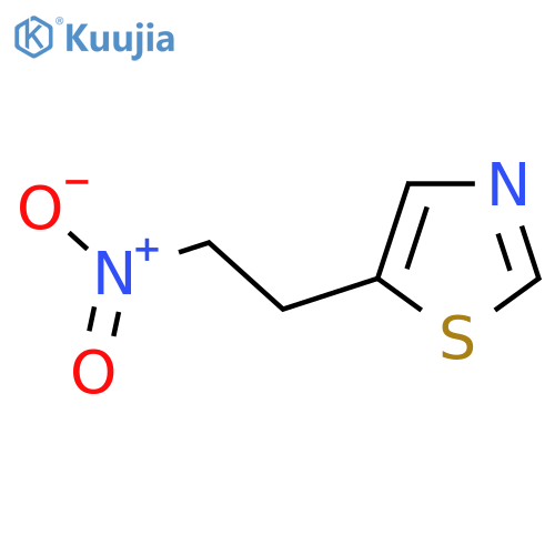 5-(2-Nitroethyl)-1,3-thiazole structure