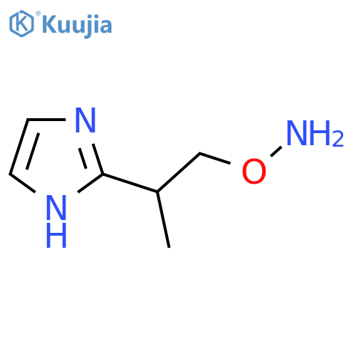 O-2-(1H-imidazol-2-yl)propylhydroxylamine structure