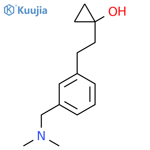 1-(2-{3-(dimethylamino)methylphenyl}ethyl)cyclopropan-1-ol structure