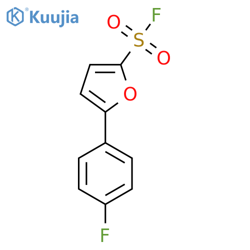 5-(4-fluorophenyl)furan-2-sulfonyl fluoride structure