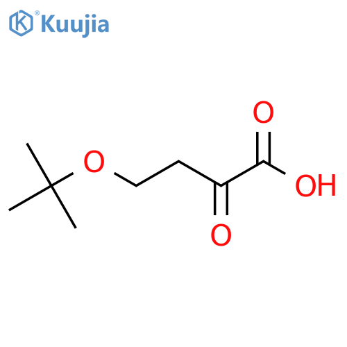 4-(tert-butoxy)-2-oxobutanoic acid structure