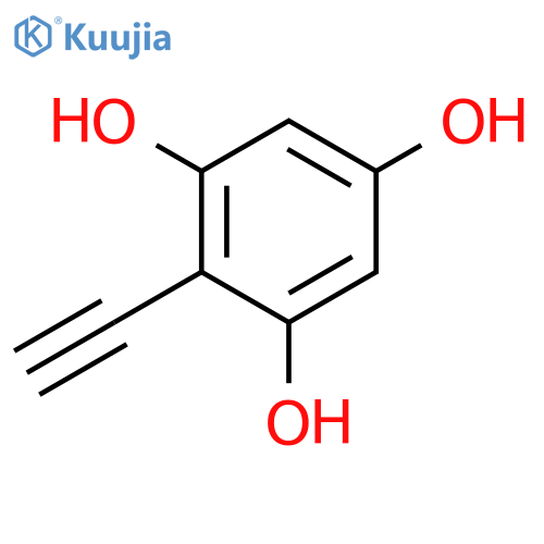 2-ethynylbenzene-1,3,5-triol structure