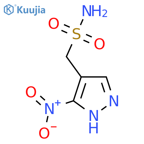 (3-nitro-1H-pyrazol-4-yl)methanesulfonamide structure