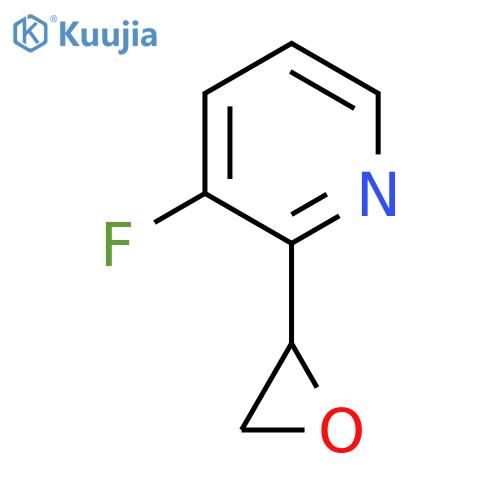 3-fluoro-2-(oxiran-2-yl)pyridine structure