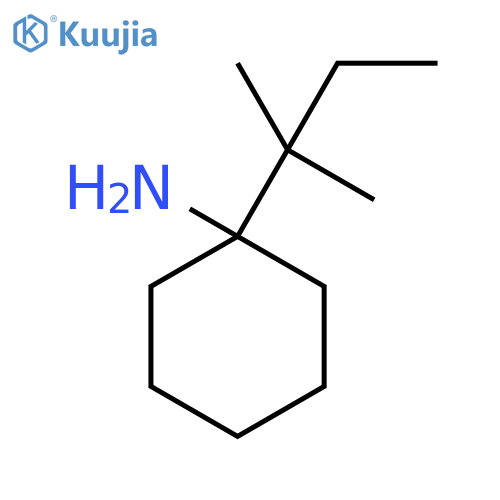 1-(2-methylbutan-2-yl)cyclohexan-1-amine structure