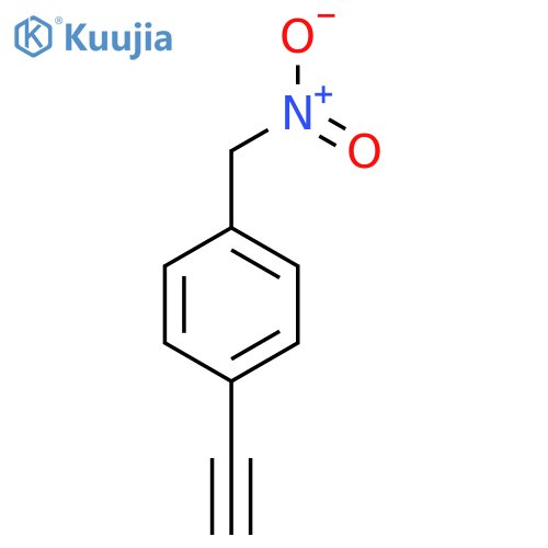 1-ethynyl-4-(nitromethyl)benzene structure