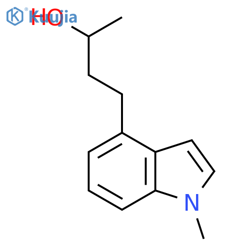 4-(1-methyl-1H-indol-4-yl)butan-2-ol structure