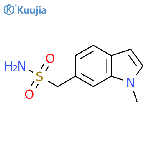 (1-methyl-1H-indol-6-yl)methanesulfonamide structure