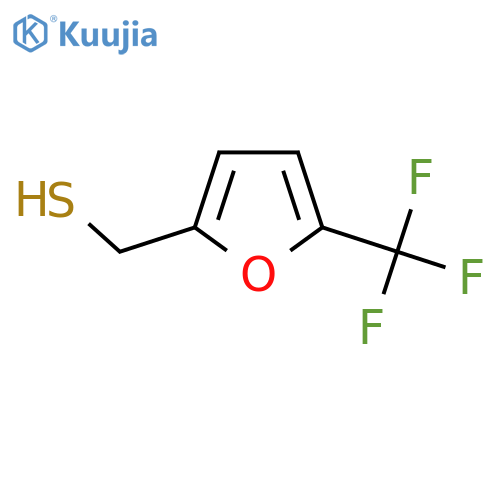 5-(trifluoromethyl)furan-2-ylmethanethiol structure