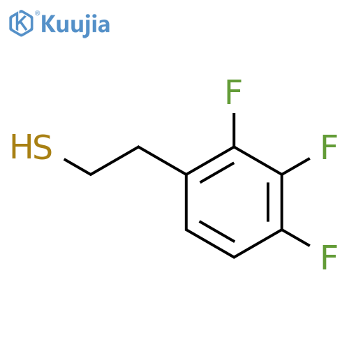 2-(2,3,4-trifluorophenyl)ethane-1-thiol structure