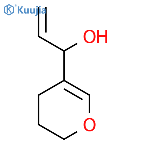 1-(3,4-dihydro-2H-pyran-5-yl)prop-2-en-1-ol structure