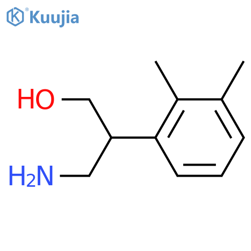3-amino-2-(2,3-dimethylphenyl)propan-1-ol structure