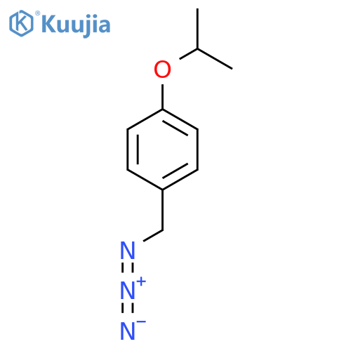 1-(azidomethyl)-4-(propan-2-yloxy)benzene structure