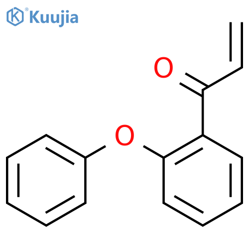 1-(2-phenoxyphenyl)prop-2-en-1-one structure