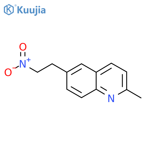 2-methyl-6-(2-nitroethyl)quinoline structure