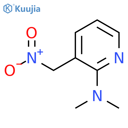 N,N-dimethyl-3-(nitromethyl)pyridin-2-amine structure